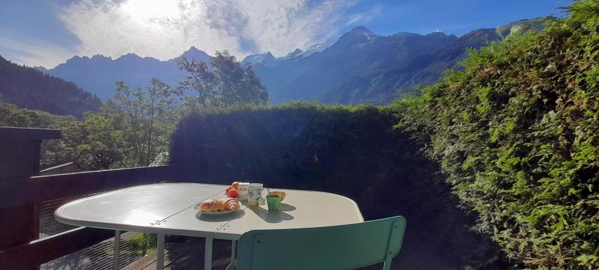 Ferienwohnung Rare Pearl With Incredible Views Les Houches Exterior foto